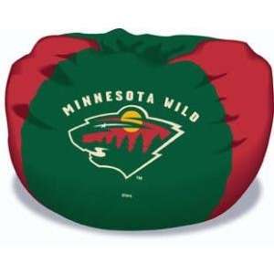  NHL Hockey 102 Beanbag Chair Minnesota Wild   Fan Shop Sports 