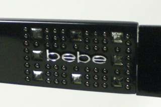 BEBE AMAZED BB5013 5013 JET EYEGLASSES AUTHENTIC 51  