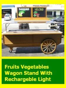 BARKER FRUITS VEGETABLES WAGON STAND 98W 11 POSTERS #1  