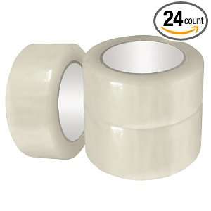 Clear Hot Melt Packaging Tape 1.9 mil, 3 x 110 yds; 72mm 