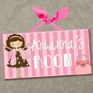   Girls Personalized Kids Room/wall Sign Madison 