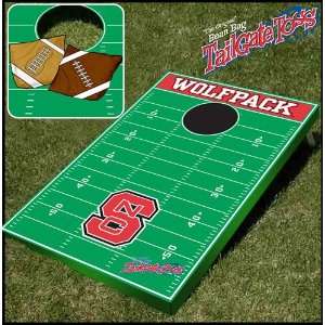 NCSU NC State Wolfpack Cornhole Bean Bag Toss Game