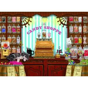  The Candy Shoppe (1,000 Piece Puzzle) Toys & Games