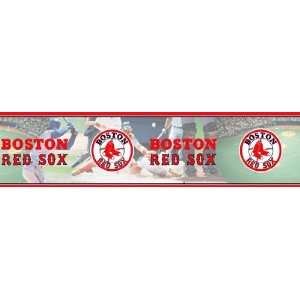  Boston Red Sox MLB Baseball Wallpaper Border