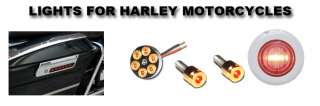 Custom Saddlebag latch Cover Accent Lights For Harley STREET GLIDE 