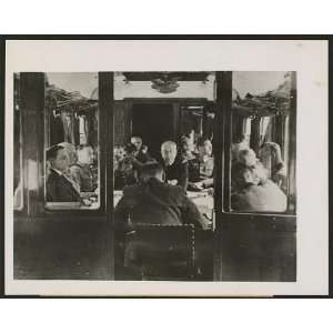  Signing Franco German Armistice,railroad coach,1945