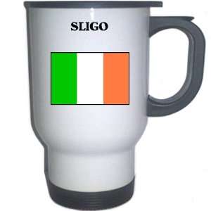  Ireland   SLIGO White Stainless Steel Mug Everything 