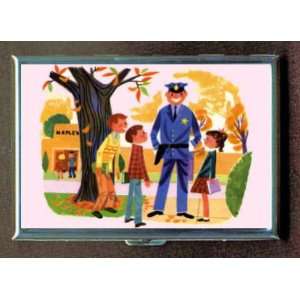 POLICE 1957 CUTE KIDS BOOK ID Holder, Cigarette Case or Wallet MADE 