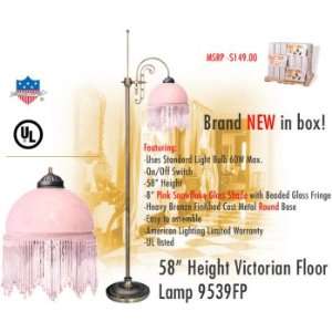  American Lighting 9539FP 58 Height Victorian Floor Lamp 