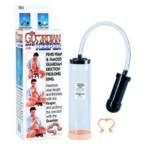  California Exotic Guardian Hand Pump With Prolong Ring 
