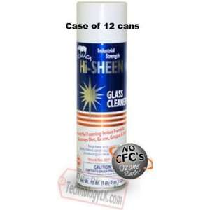  Somaca Hi Sheen Glass Cleaner   12 Cans (Case)