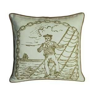   Brien Studio SD16 SEA Salty Dog Decorative Pillow