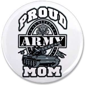  3.5 Button Proud Army Mom Tank 
