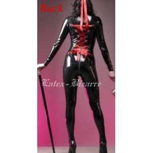  Latex Corset Style Catsuit 