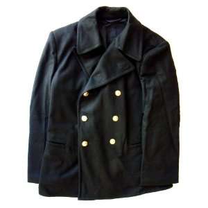  RUSSIAN USSR CCCP NAVY SAILOR Uniform Pea Coat Jacket Wool 