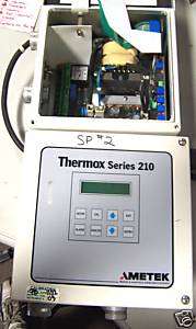 AMETEK THERMOX SERIES 210 GAS ANALYZER CONTROL V 3.2  