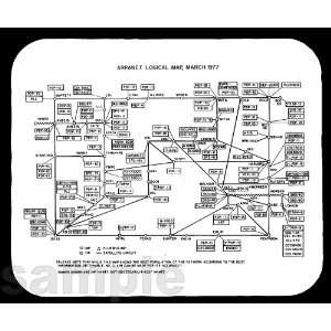  Arpanet Map Mouse Pad 