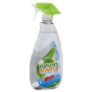 Natures Source Natural Glass & Surface Cleaner, 26 oz (Pack of 8 