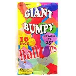    96 Packs of Giant bumpy balloons (10 pack) 