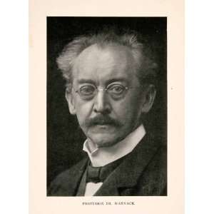  1910 Halftone Print Professor Adolf Von Harnack German 