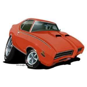  24 DB 1969 Pontiac GTO The Judge *Original Art* Car 