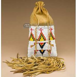  Native American Lakota Style Medicine Bag 12x6 (96 