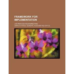  Framework for implementation job process reengineering 