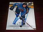 RON HAINSEY GREAT AUTO   SIGNED UPPER DECK 08 09 NO 263 THRASHERS TEAM 