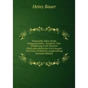   Ausgestaltung (German Edition) (9785874759162) Heinz Bauer Books