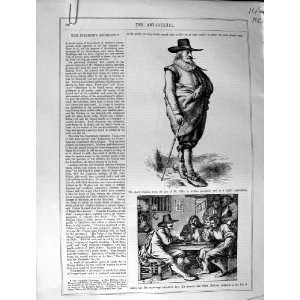 Art Journal 1860 Pilgrims Progress Offor Men Drinking 
