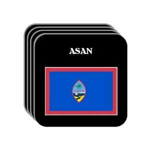  Guam   ASAN Set of 4 Mini Mousepad Coasters Everything 