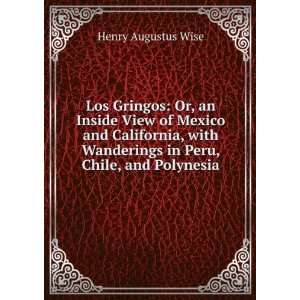   Wanderings in Peru, Chile, and Polynesia Henry Augustus Wise Books