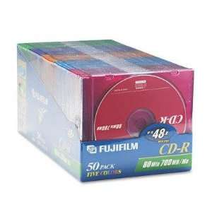  Fujifilm 48x CD R Media   700MB   120mm Standard   50 Pack 