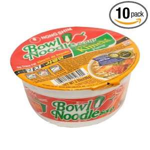 Nong Shim Kimchi bowl noodle soup 86g (Pack of 10)  