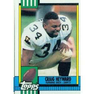  1990 Topps #243 Craig Heyward   New Orleans Saints 