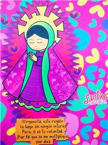 NEW* VIRGENCITA gift wrap Catholic party GUADALUPE  