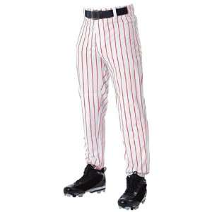  Alleson 605PIN Adult Pinstripe Custom Baseball Pants WH/SC 