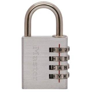 Master Lock 643DWD Set Your Own Password Combination Lock, Aluminum by 