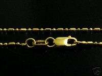 10K yellow gold ANGELINO BALL & BEAD CHAIN .7mm 24  