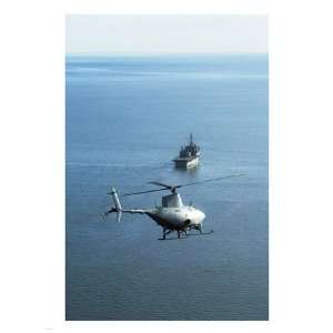  Fire Scout unmanned helicopter Poster (18.00 x 24.00 