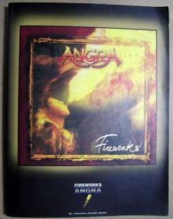 ANGRA FIREWORKS JAPAN BAND SCORE TAB  