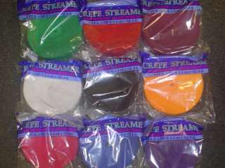   Roll 500 ft. Crepe Paper Streamers 9 Colors Party  in USA