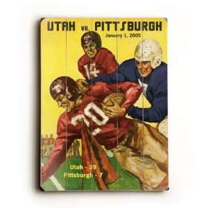  University of Utah VS Pittsburgh , 24x18