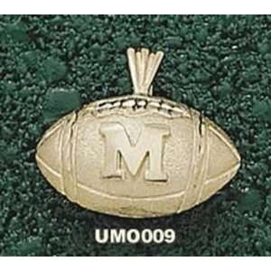 14Kt Gold University Of Missouri M Football  Sports 