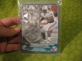 DK ANDERSON RICHMOND WEBB MIAMI DOLPHINS Patriots COIN  