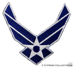 UNITED STATES AIR FORCE embroidered iron on PATCH USAF  