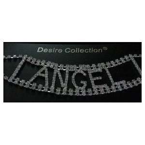  Austrian Crystal Word Choker   Angel 