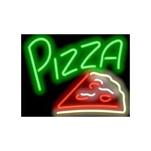  Pizza Neon Sign with Pizza Slice
