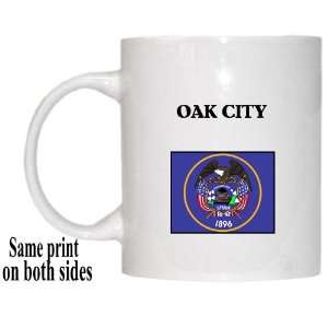  US State Flag   OAK CITY, Utah (UT) Mug 