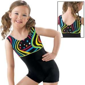  Girls Colorful Tank Unitard SC